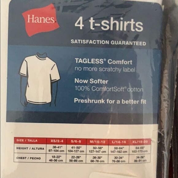 Hanes t- shirts &  v_ necks sets bundle💙 - Picture 2 of 4